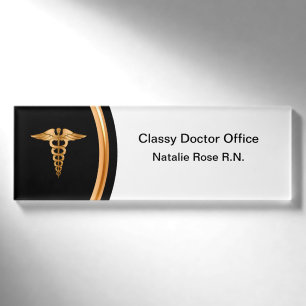 Classy Registered Nurse Doctor Office Namenschild