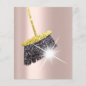 Classy Reinigungsservice Haus Behaltend Zimmerprei Flyer (Hinten)