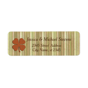 Classy Retro Irish Glück Kleeblatt