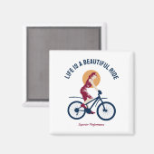 Classy Rider - Das Leben ist ein schöner Ausflug Magnet (Vorderseite/Rückseite)