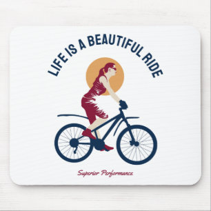 Classy Rider - Das Leben ist eine schöne Reise Mousepad