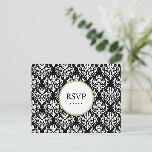 CLASSY RSVP CARDS (Stehend Vorderseite)