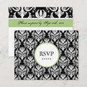 CLASSY RSVP CARDS KARTE (Vorne/Hinten)
