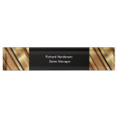 Classy Sales Manager Führungskraft Desk Namplate Namensplakette (Vorderseite)