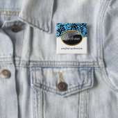 Classy Salon Name Tag Button (Beispiel)