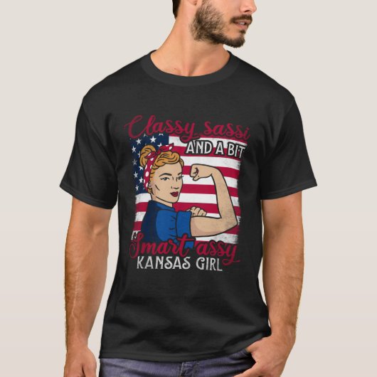 Classy Sassi und ein bisschen Smart Assi Kansas Gi T-Shirt (Vorderseite)