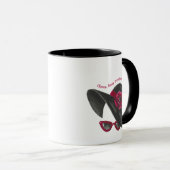 Classy, Sassy, Confident Lady Silouhette Tasse (VorderseiteRechts)