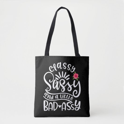Classy Sassy und ein wenig schlechte Assy Sassy Fr Tasche (Vorderseite)