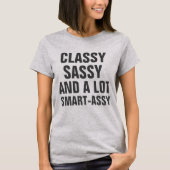 Classy Sassy und viel Smart Assay Funny Light T-Shirt (Vorderseite)