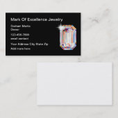 Classy Schmuck Bling Store Einzelhandel Visitenkarte (Vorne/Hinten)
