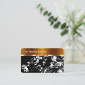 Classy Schmuck Designer Retail Store Visitenkarte (Stehend Vorderseite)