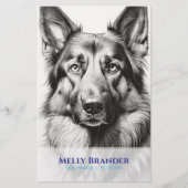 Classy Shepherd Dog Flyer (Vorne)