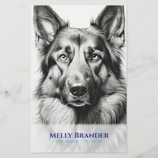 Classy Shepherd Dog Flyer (Vorne)