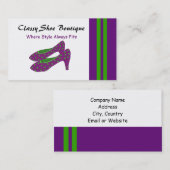 Classy Shoe Boutique Visitenkarte (Vorne/Hinten)