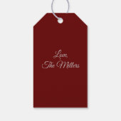 CLASSY SILVER HORSE SILHOUETTE GESCHENKANHÄNGER (Rückseite)