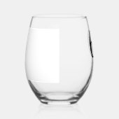 Classy Sixty Name Date 60th Birthday Party Weinglas Ohne Stiel (Rechts)