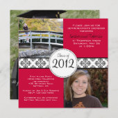 Classy Square Abschluss Ankündigung (Vorne/Hinten)