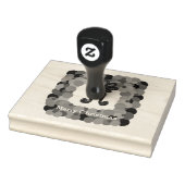 Classy Square Weihnachtsfeier Gummistempel (Stempel)