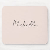 Classy Stylish Script Ihren Namen hinzufügen Mousepad (Vorne)