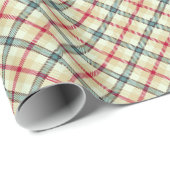 Classy Tartan Muster Geschenkpapier (Rolleneckpunkt)