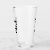 Classy Trauzeuge Mustache Top Hat Custom Glas (Links)