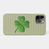 Classy Trendy Irish Lucky Kleeblatt Case-Mate iPhone Hülle (Rückseite (Horizontal))