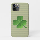 Classy Trendy Irish Lucky Kleeblatt Case-Mate iPhone Hülle (Rückseite)