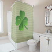 Classy Trendy Irish Lucky Kleeblatt Duschvorhang (Beispiel)