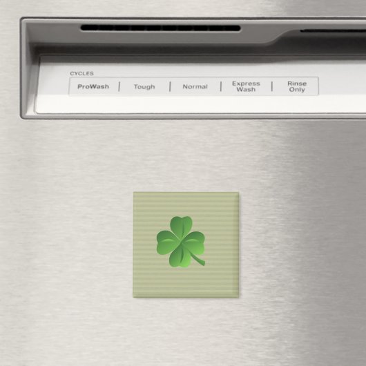 Classy Trendy Irish Lucky Kleeblatt Magnet (In Situ (Geschirrspüler))
