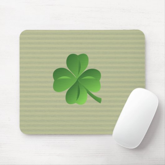 Classy Trendy Irish Lucky Kleeblatt Mousepad (Mit Mouse)