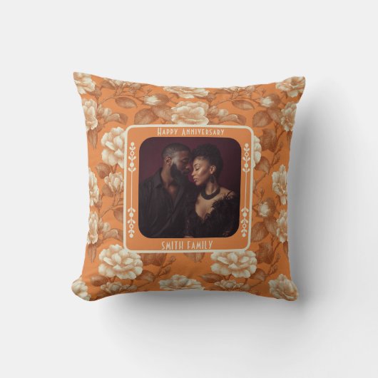 Classy True Love Vow Renewal Throw Pillow Kissen (Vorderseite)