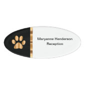 Classy Veterinäramt Name Namenschild (Vorderseite)