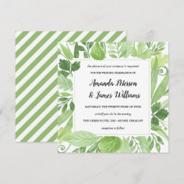 Classy Watercolor Wildwiese Einladung