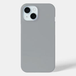 Classy Weihnachten Silver Winter Solid Color Case-Mate iPhone Hülle