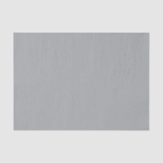 Classy Weihnachten Silver Winter Solid Color Seidenpapier (Vorderseite)