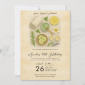 Classy Wellness-Center Pampering Beauty Day Geburt Einladung (Vorderseite)
