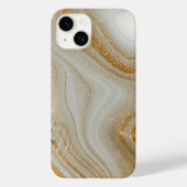 Classy White Gold Marmor Muster iPhone / Android Case-Mate iPhone Hülle (Rückseite)