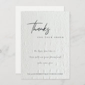 Classy White Leather Textur Danke Business (Vorne/Hinten)