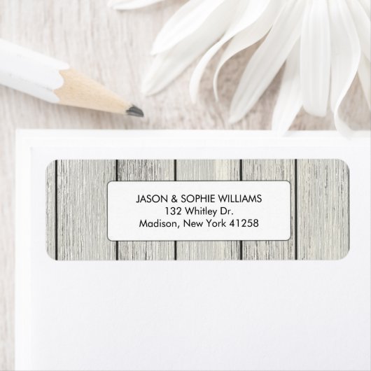 Classy White Painted Wood (Insitu)