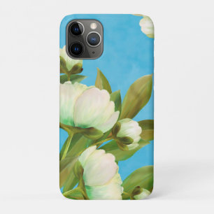 Classy White Peonies Floral Bouquet Case-Mate iPhone Hülle