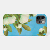 Classy White Peonies Floral Bouquet Case-Mate iPhone Hülle (Rückseite (Horizontal))