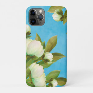 Classy White Peonies Floral Bouquet Case-Mate iPhone Hülle