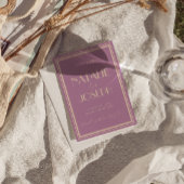 Classy Wisteria Ivory Old Money Fancy Wedding Save The Date