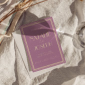 Classy Wisteria Old Money Fancy Photo Wedding Save The Date