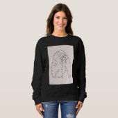 Classy Womens African Head Wrap Black Pride 1 Sweatshirt (Vorne ganz)