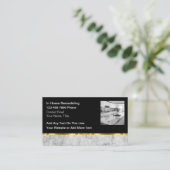 Classy Zuhause Remodeling Services Visitenkarte (Stehend Vorderseite)