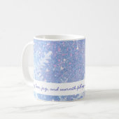 Classys Christmas Personalized Mug mit benutzerdef Kaffeetasse (Vorderseite Links)