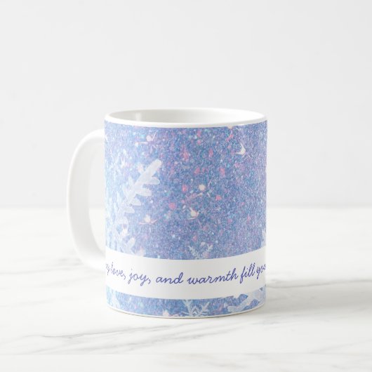 Classys Christmas Personalized Mug mit benutzerdef Kaffeetasse (Vorderseite Links)
