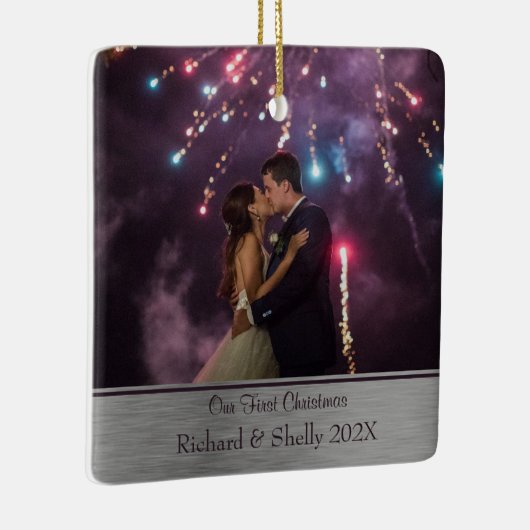 Classys Erste Weihnachten Keramikornament (Rechts)