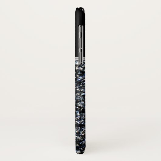 Classys Ladys Imitats Kristall Jewel Monogram Case-Mate iPhone Hülle (Hinten/Links)